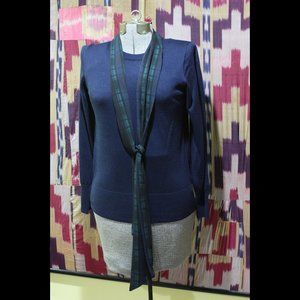 J. CREW Cobalt Blue Long Sleeve Light Sweater